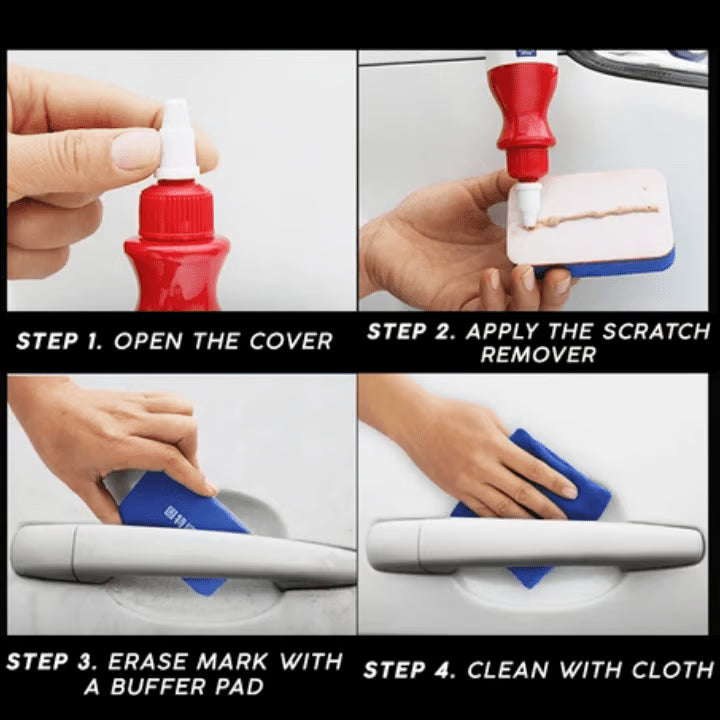 BowLift | Leather restoration set – Wax polish for scratch repair with professional finish