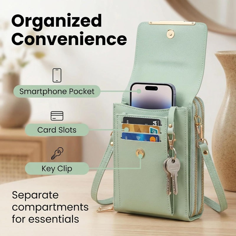 RFID Anti-Theft Phone Wallet Bowlift