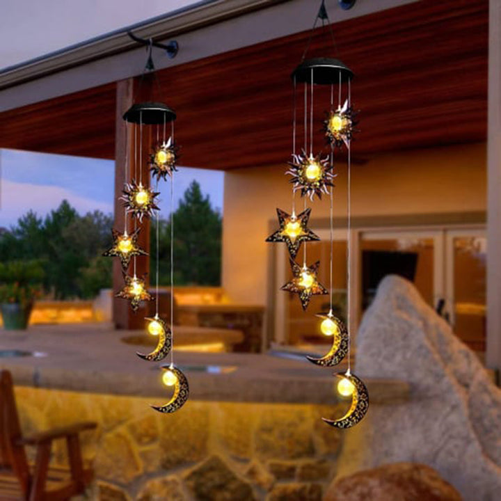 BowLift | Sun Moon Star Solar Pendant Lights