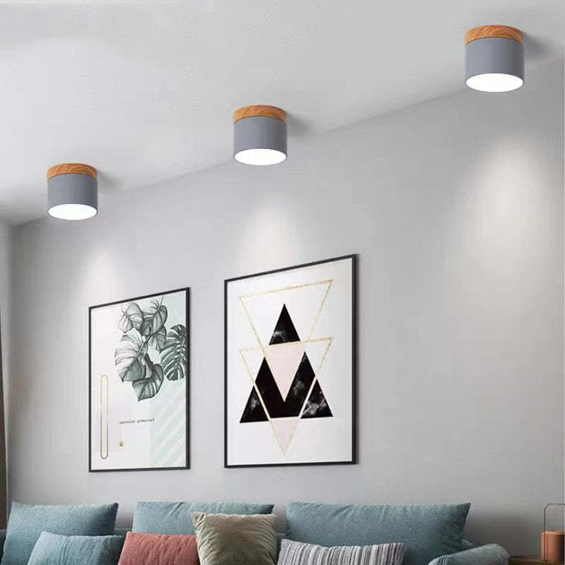 Morandi Style Modern LED Ceiling Lamp - LumiModo | Bowlift