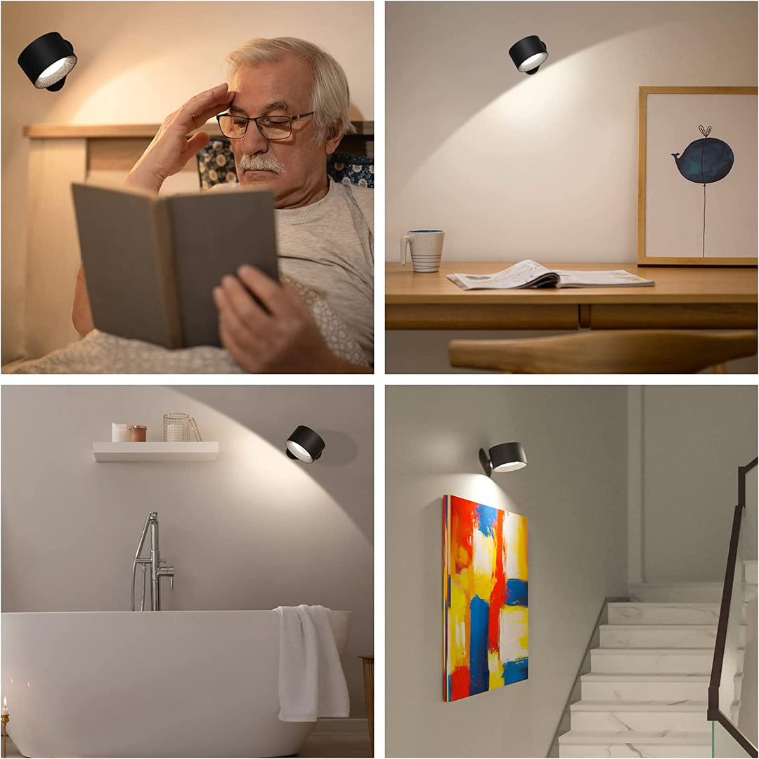 BowLift | 360° Walllight - Wireless rechargeable wall lamp