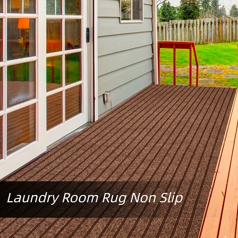 Non-slip Long Runner - WashaBowlifte Carpet with Rubber Backing for Indoor & Outdoor | Perfect for Hall & Balcony | Bowlift