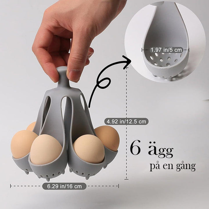 EasyPoach Silicone Egg Master — Enjoy perfectly cooked eggs stress-free that everyone loves | Bowlift
