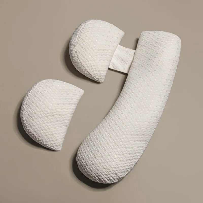 ComfyMama U-shaped pregnancy pillow – Full body support & washable cover | Bowlift