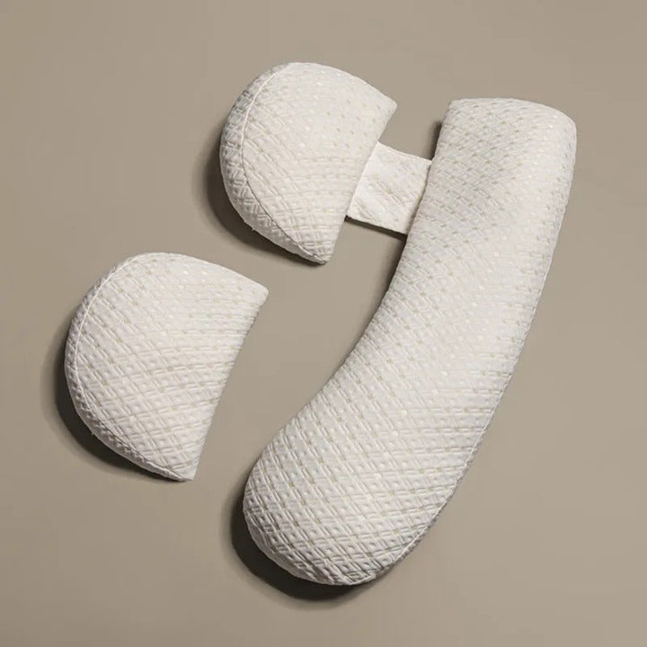 ComfyMama U-shaped pregnancy pillow – Full body support & washable cover | Bowlift