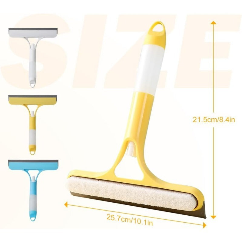 BowLift | BrightSwipe 3 in 1 Window Squeegee Cleaner with Spray Bottle