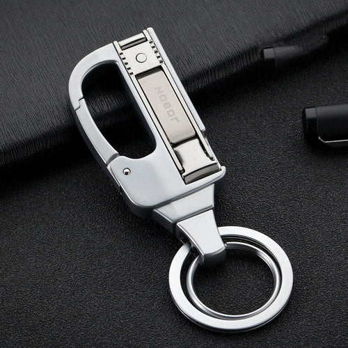 BowLift | 2-in-1 Useful & Durable Keychain with Built-in Nail Clipper