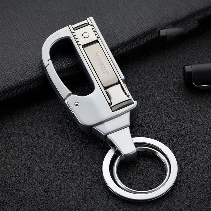 BowLift | 2-in-1 Useful & Durable Keychain with Built-in Nail Clipper
