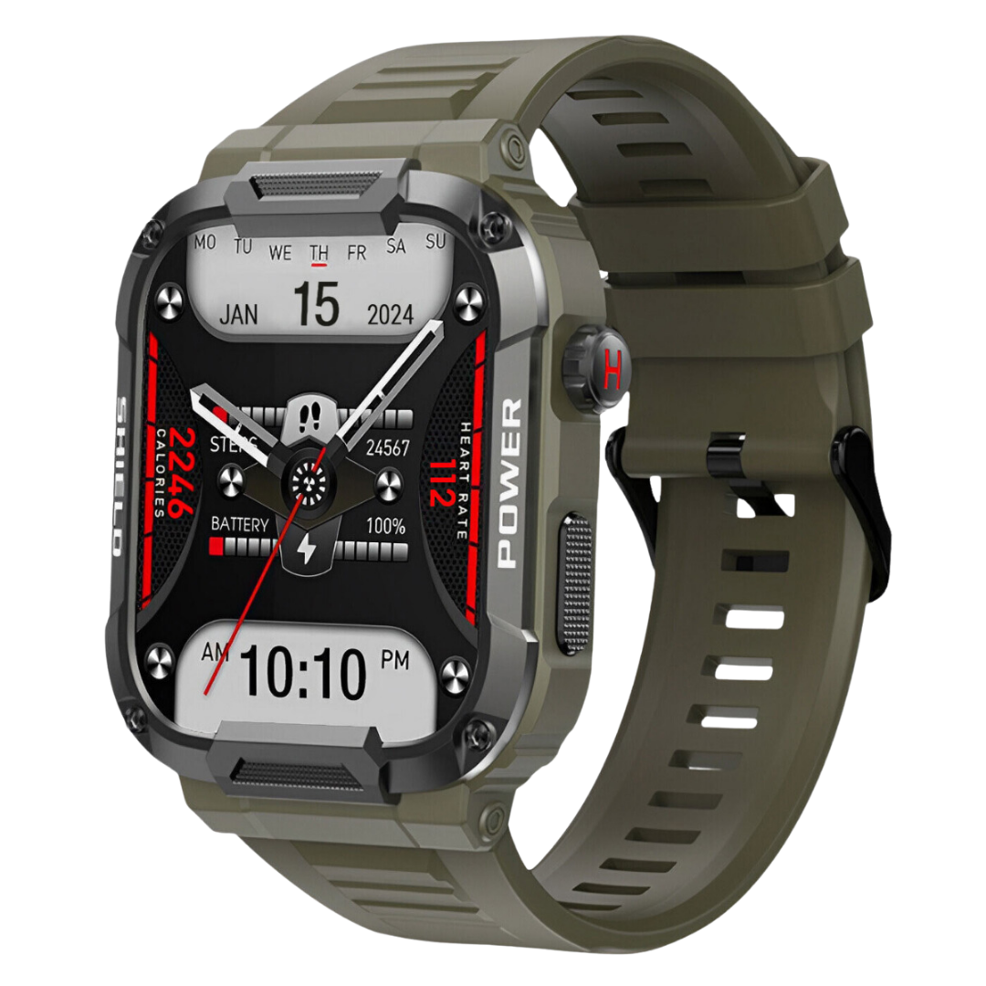 BowLift | Smartwatch Rugged Outdoor Fitness Tracker Black