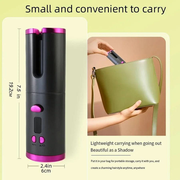 BowLift | Cordless curling iron for shiny & healthy curls