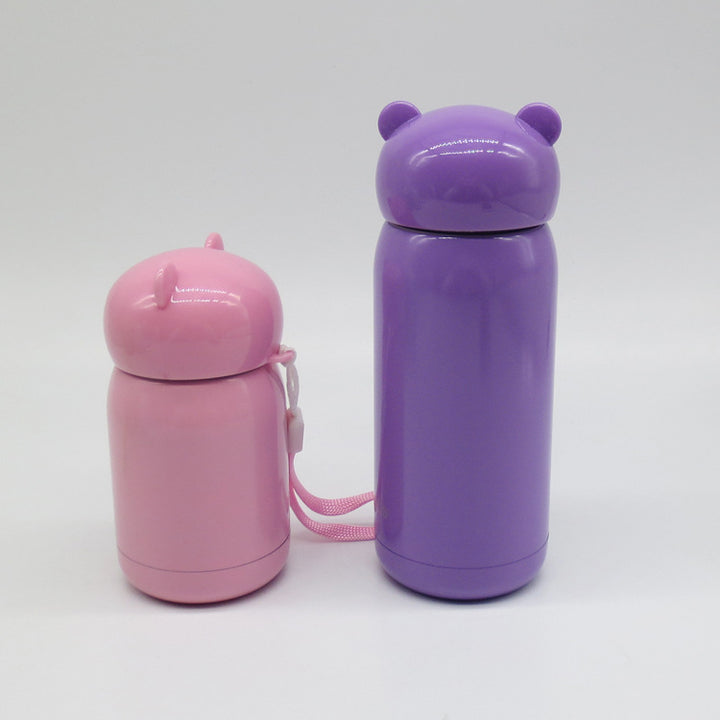 Ladies insulated bottle in cute bear design Bowlift