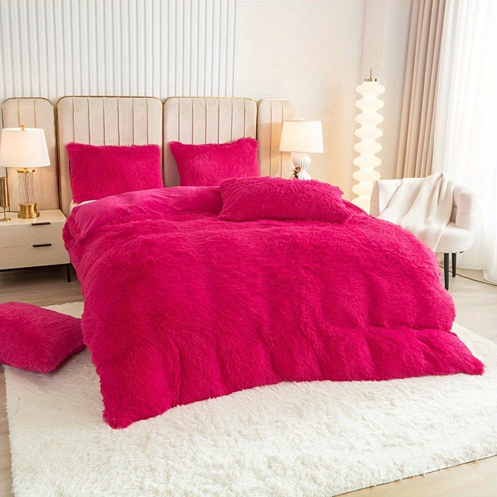 BowLift | Ultra Soft Plush Duvet Cover Set with Zipper - Luxury & Comfort