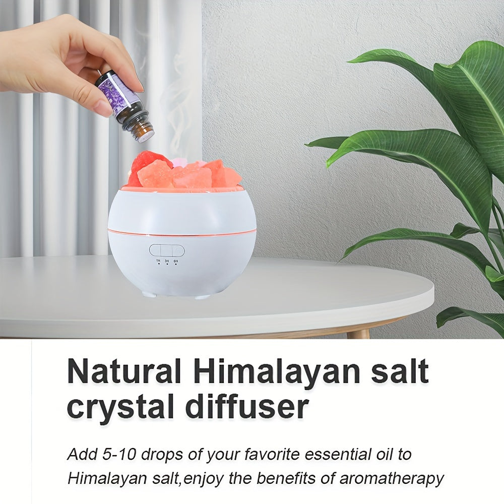 BowLift | Salt lamp diffuser - 3-in-1 essential oil diffuser, Himalayan salt lamps & humidifier