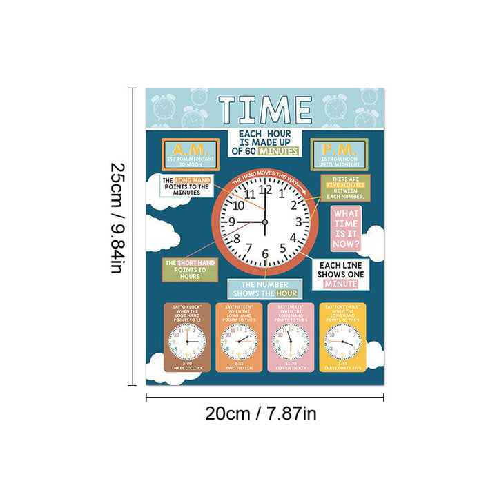 BowLift | 📚Boho PreK Educational Posters 16 pcs