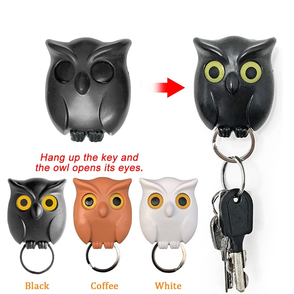 Artful Charming Animal Magnetic Keychain Organizer Hook | Bowlift