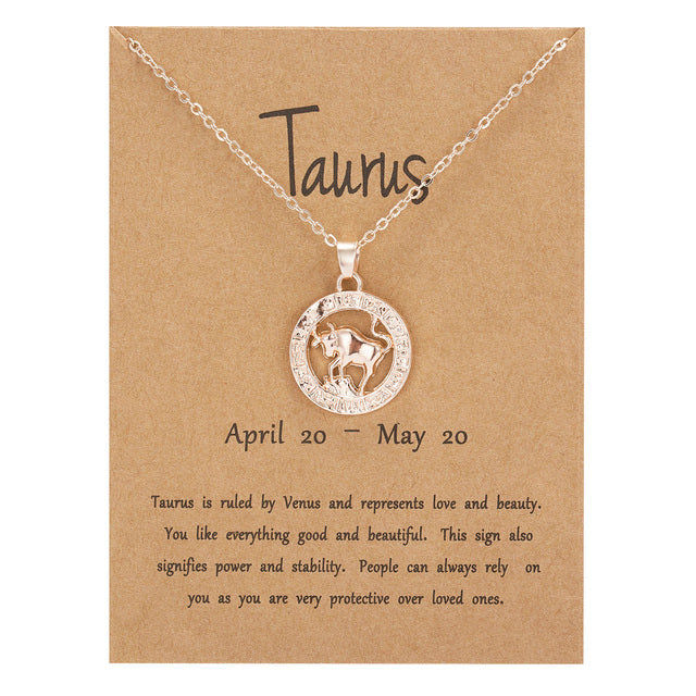 BowLift | Constellation Rose Gold Animal Necklace