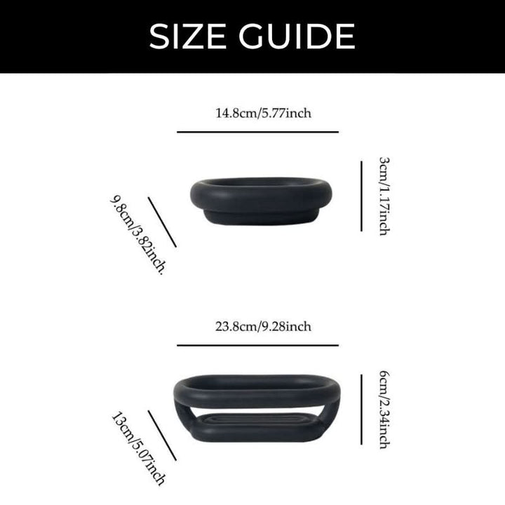 BowLift | LUXDISH – Abstract soap dish and bathroom shelf