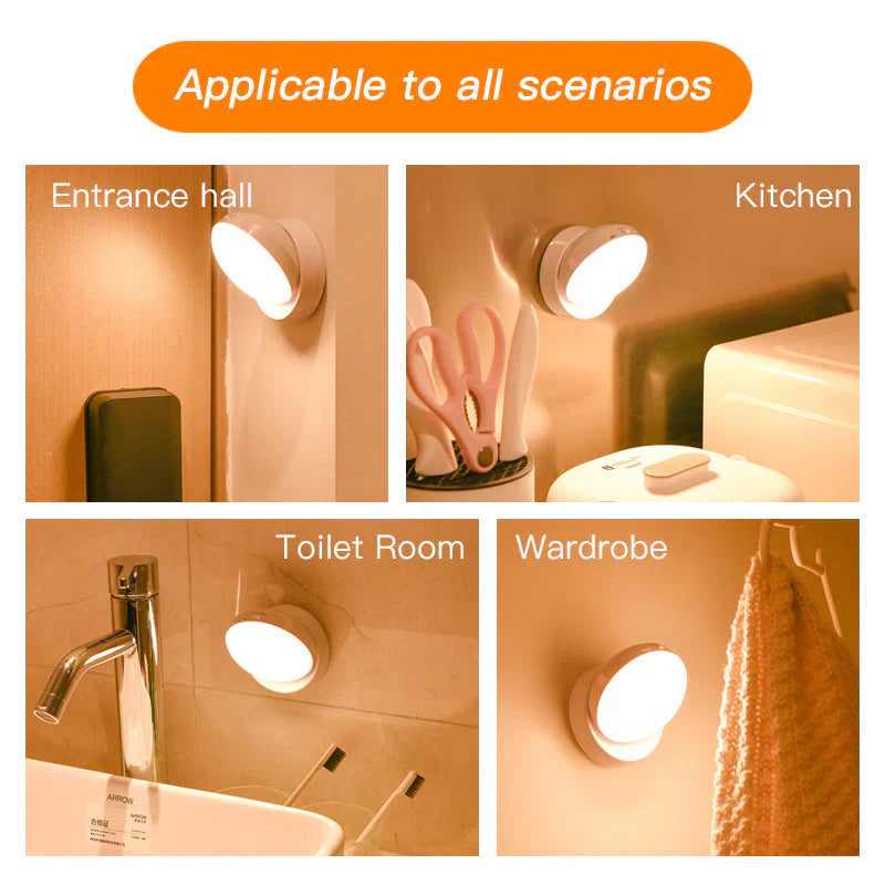 Smart Motion Sensor Night Light - Elara | Bowlift