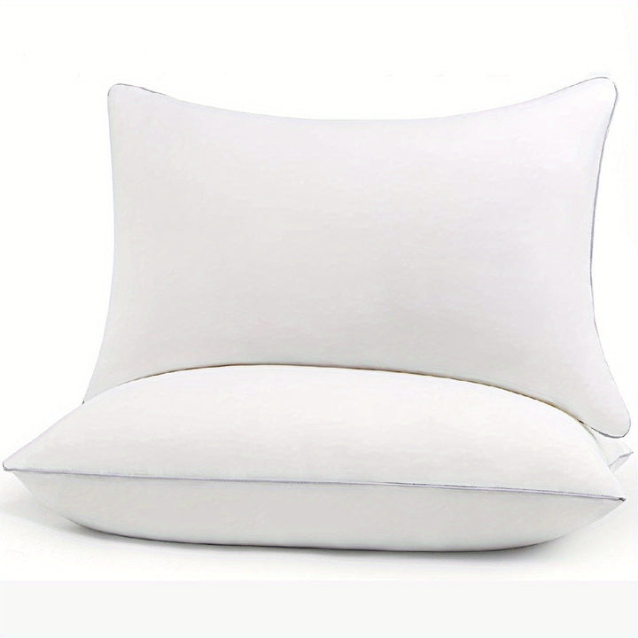 2pcs Bed Pillows For Sleeping, Cooling Pillows, Top-end Microfiber Cover For Side Stomach Back Sleepers | Bowlift