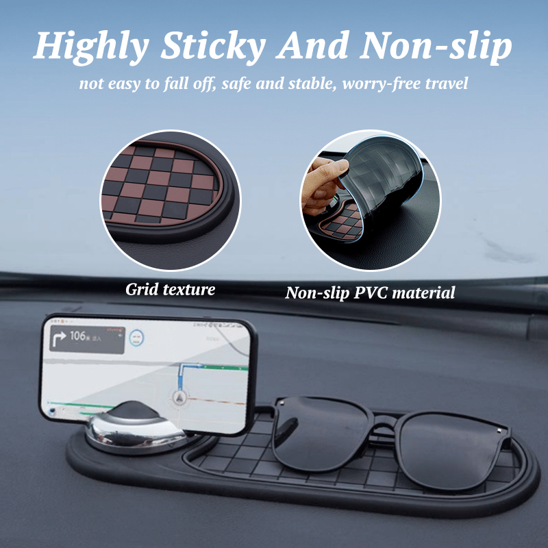 BowLift | Woyuosn Multifunction Car Mat with Phone Holder Hidden Number Plate