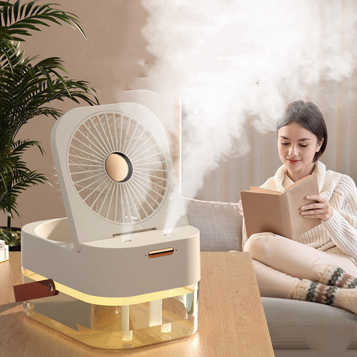 Dual Spray Desktop Air Cooler | Bowlift