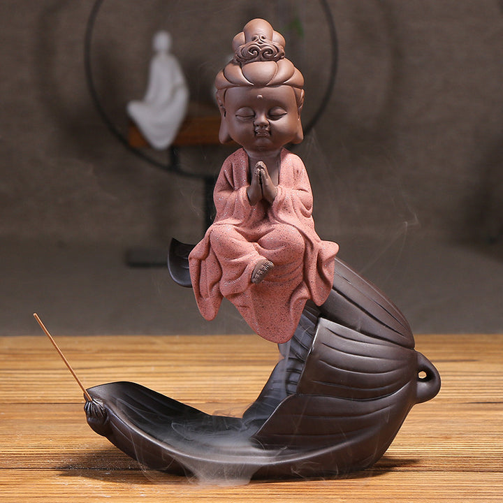 Meditative Ceramic Incense Holder