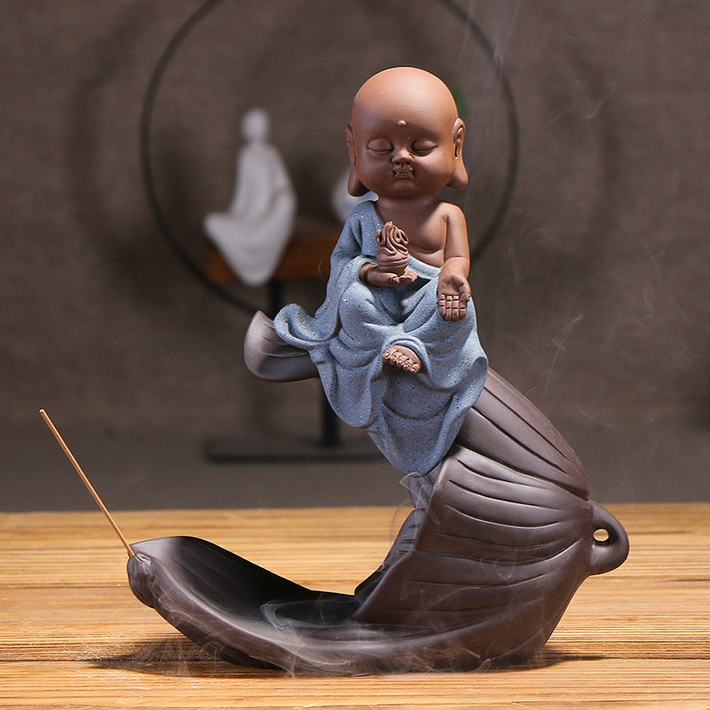 Meditative Ceramic Incense Holder