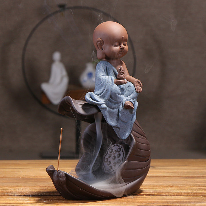 Meditative Ceramic Incense Holder