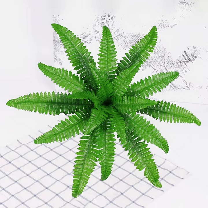 BowLift | UV-Resistant Lifelike Boston Fern for Outdoor and Indoor Decor