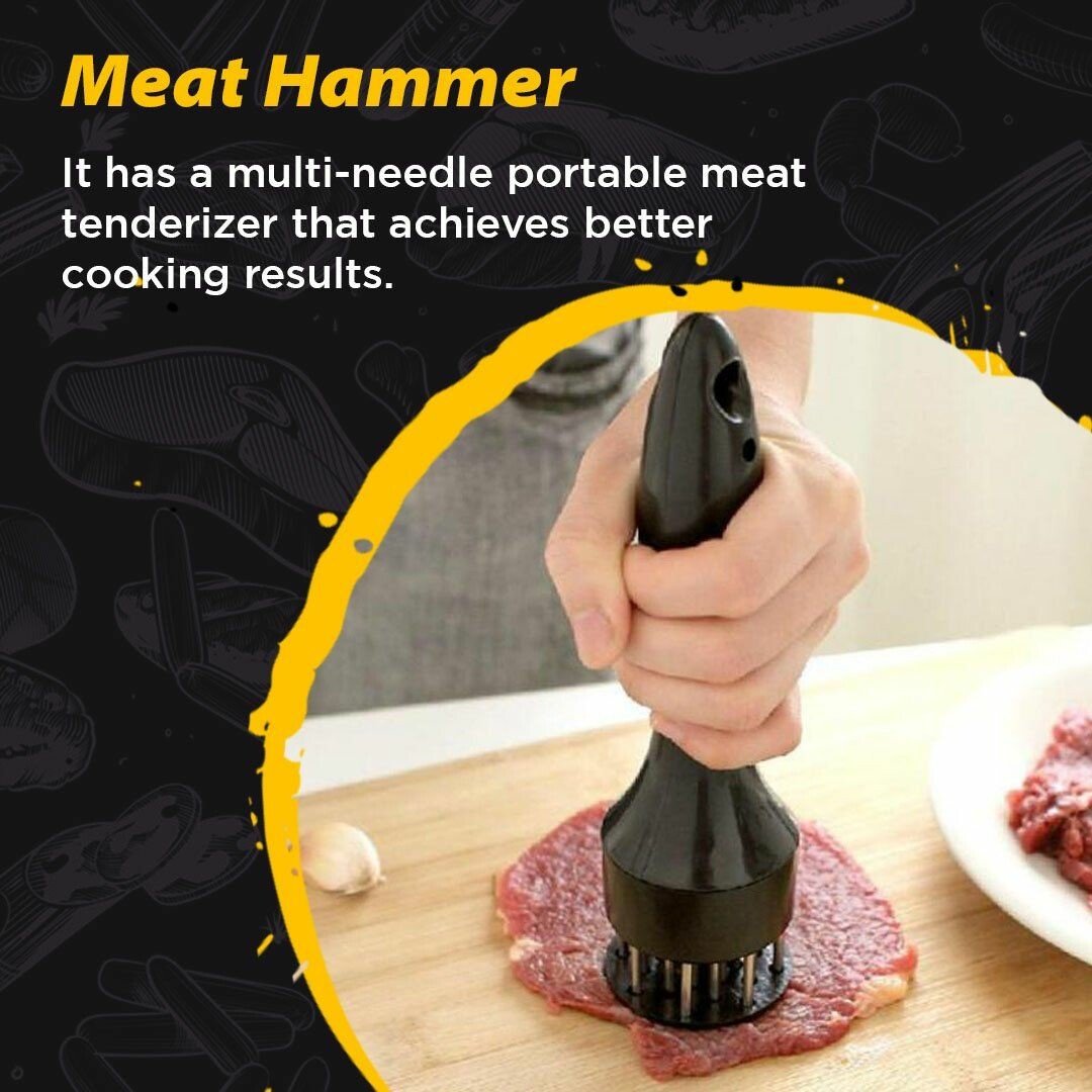 BowLift | 🥩Multi-Function Stainless Steel Quick Press Meat Tenderizer