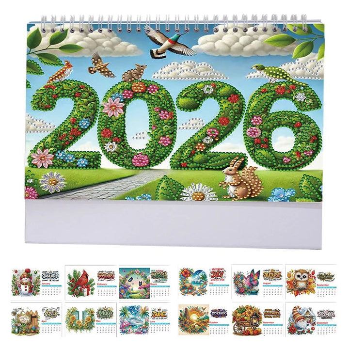 BowLift | GlimmerCraft - Shiny 2026 DIY Calendar to Beautify Your Workspace