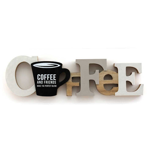 Kaffe' Wood Ornament Decoration 40cm | Bowlift