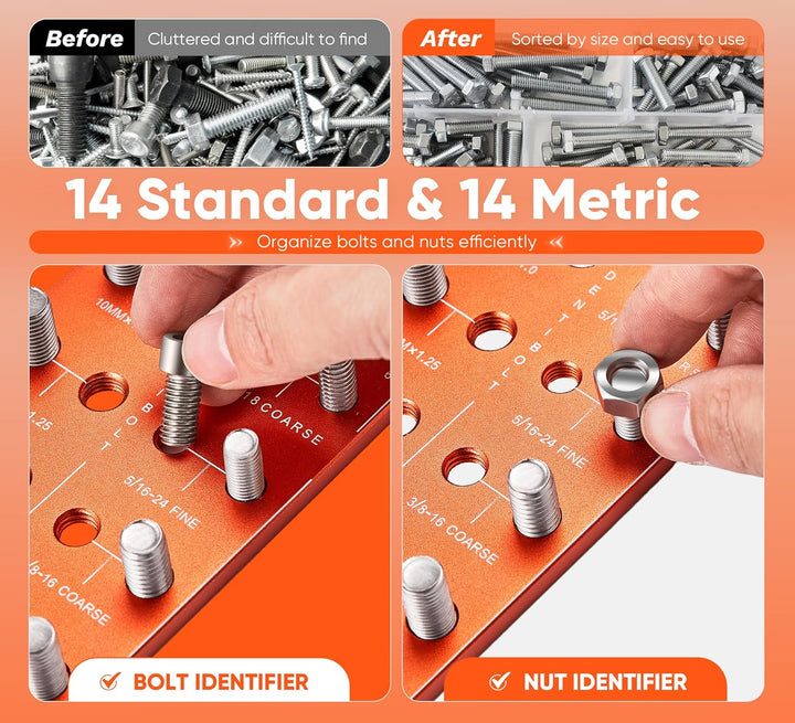 BowLift | Nut and Bolt Thread Checker