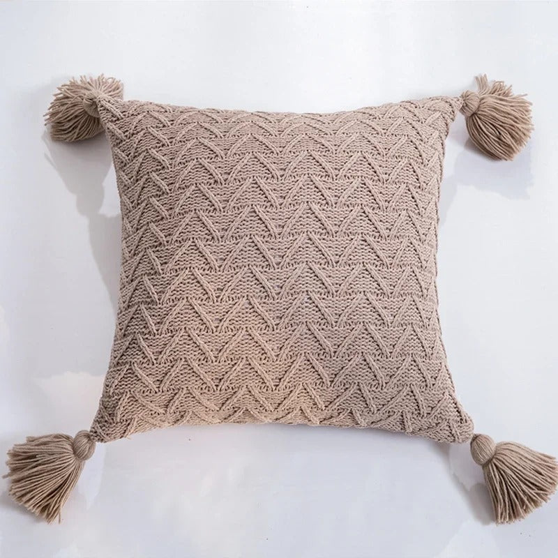 BowLift | Soft Knit Chenille Cushion Cover 18x18 Inch