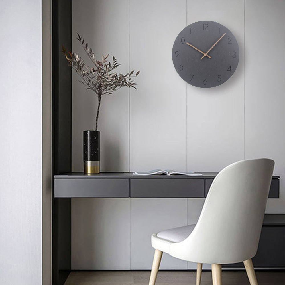 BowLift | Stylish Nordic Wall Clock – Silent Design for Calm Interior