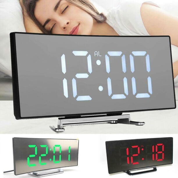 Alarm clock with LED display | Bowlift