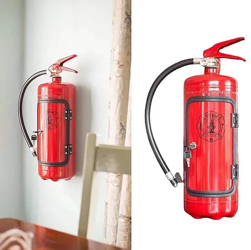 BowLift | "My Cave My Rules" Gift Can Bar Set Fire Extinguisher