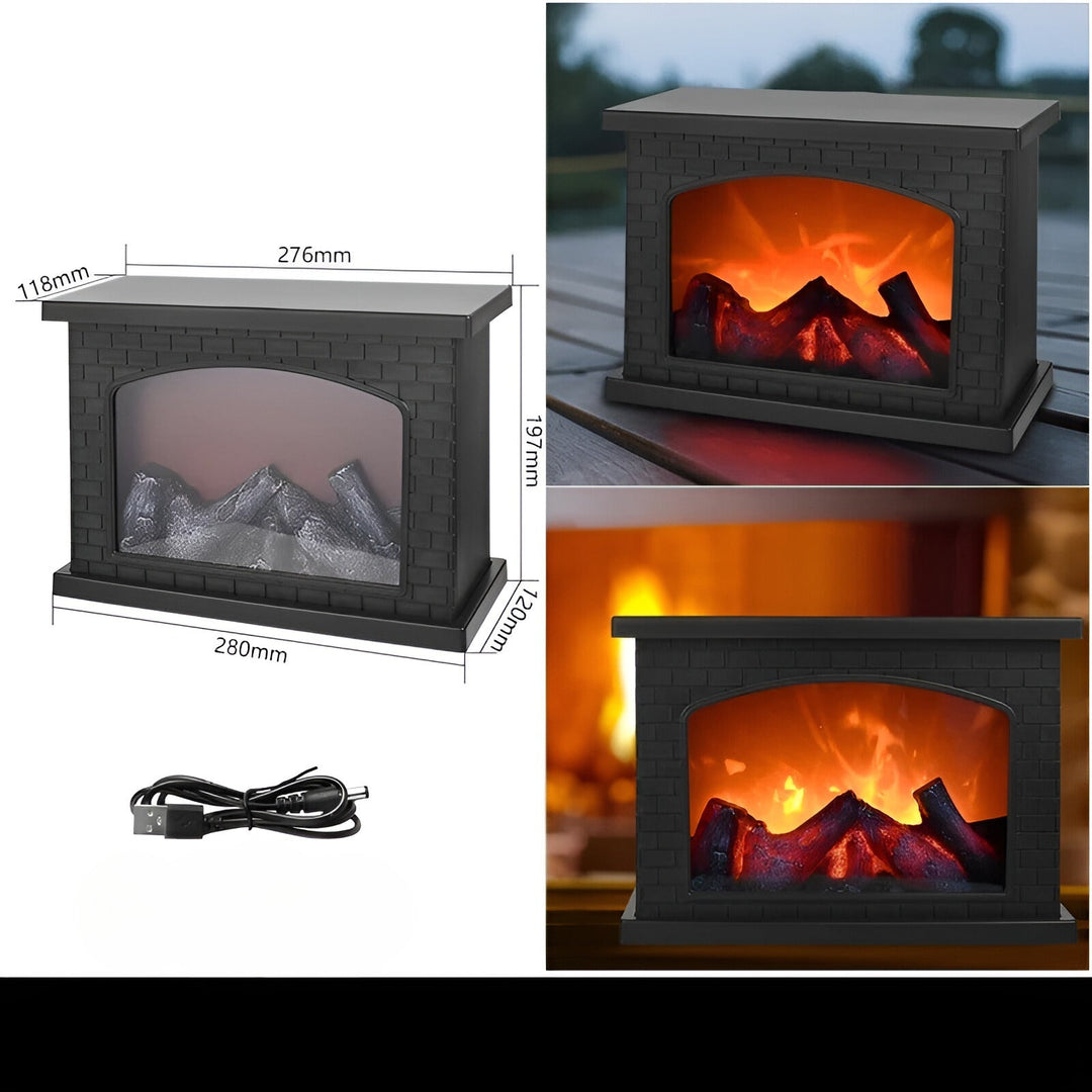 RadiantGlow Flame Lamp - Bring Warmth and Atmosphere to your Home | Bowlift