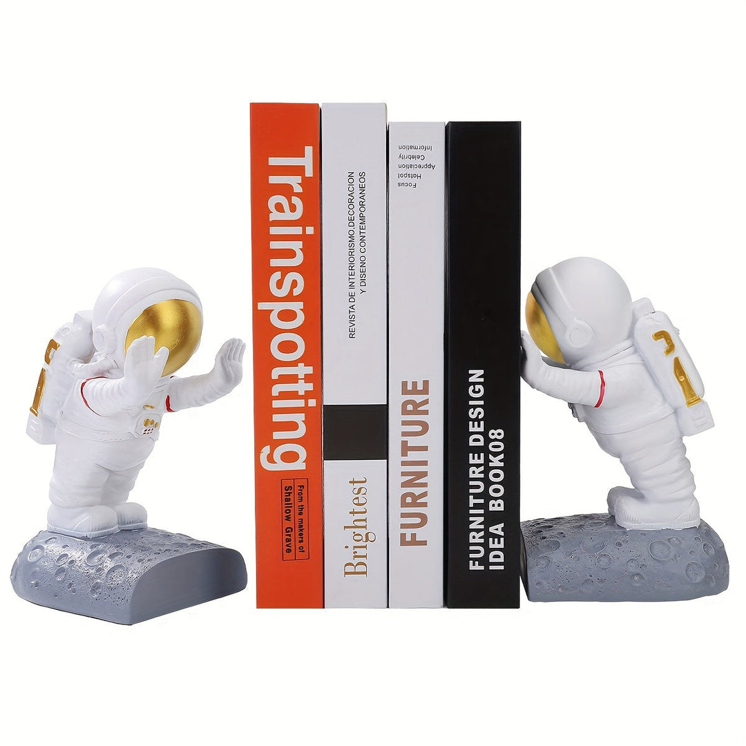 SpaceHold - Astronaut Bookends for a Space Theme Bowlift
