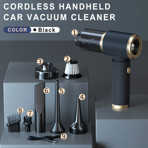 BowLift | 8-in-1 Cordless Handheld Car Vacuum Cleaner
