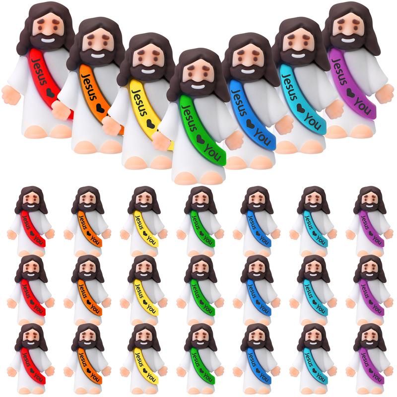 BowLift | Mini Jesus Figurines With Jesus love You Slogan
