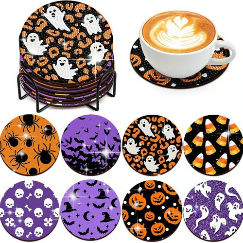 BowLift | SpukMeister Coaster Set — Let your Halloween party be enchanted with magical fascination and guests amazed!