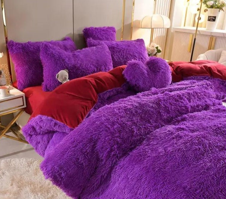 VelvetEase – Luxe Velvet Duvet Cover for All Seasons Bowlift