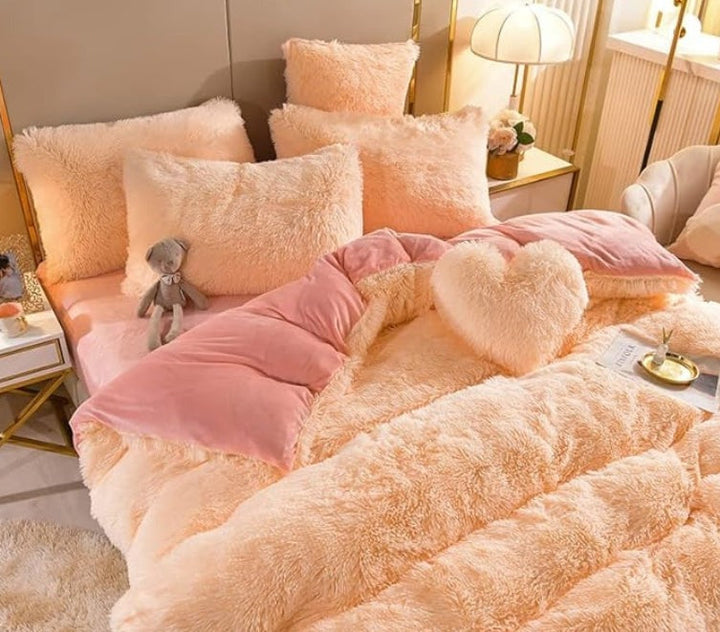 VelvetEase – Luxe Velvet Duvet Cover for All Seasons Bowlift