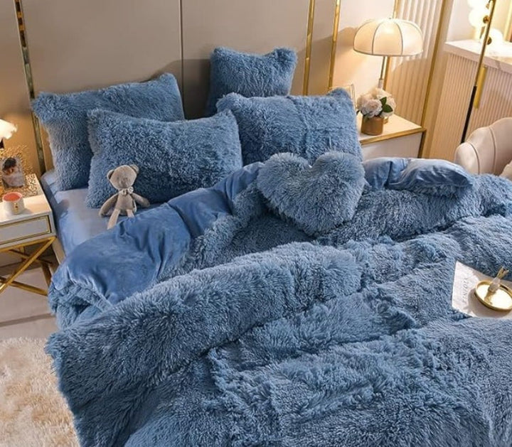 VelvetEase – Luxe Velvet Duvet Cover for All Seasons Bowlift