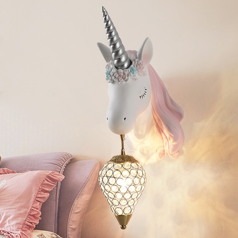 BowLift | Magical Unicorn Wall Lamp for Children – Playful & Warm Light
