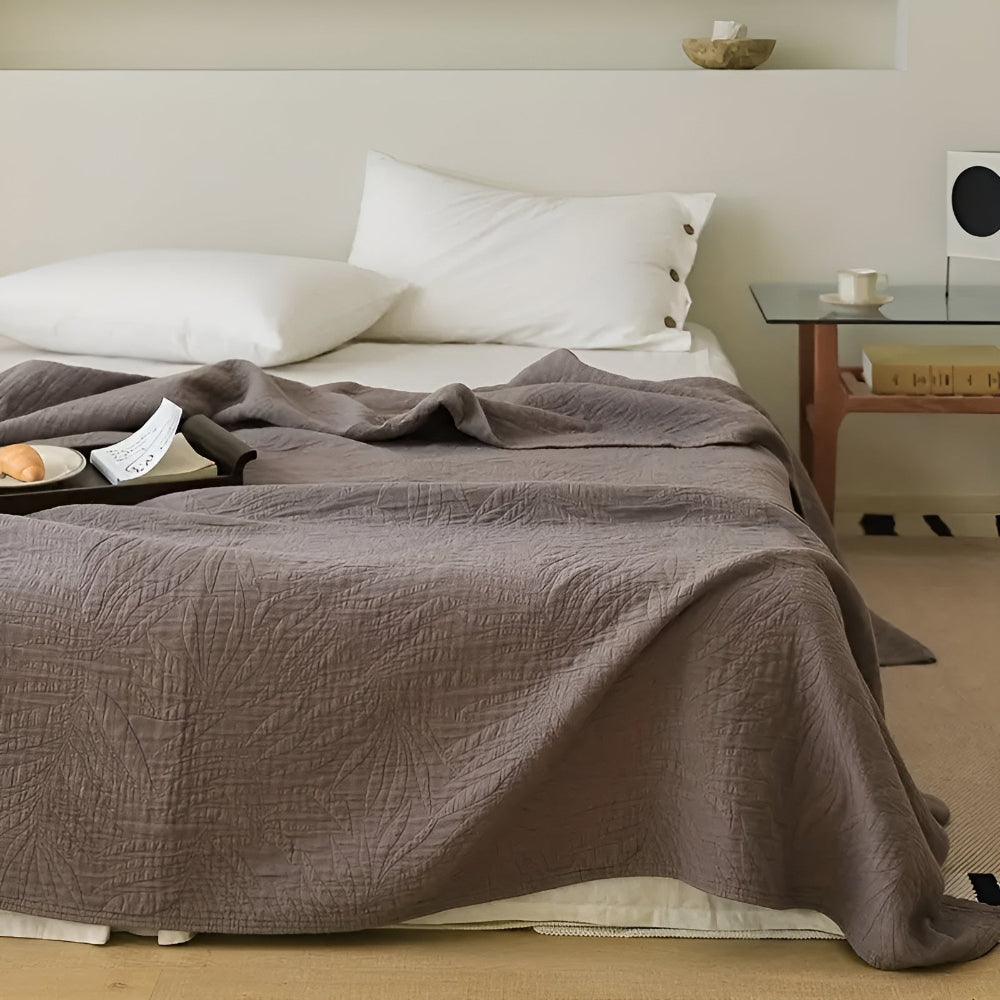 BowLift | Soft Leaf Cotton Blanket