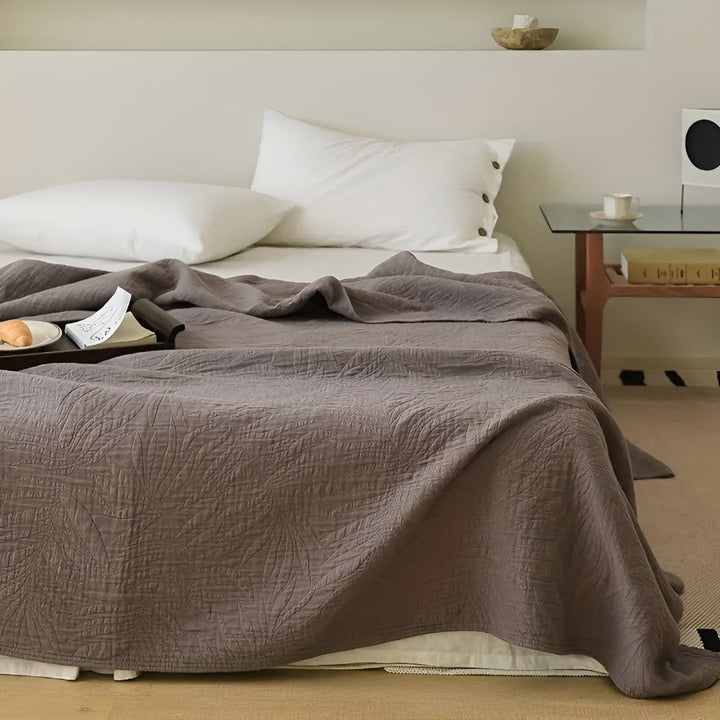 BowLift | Soft Leaf Cotton Blanket