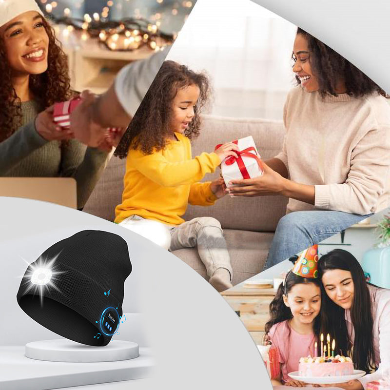 BowLift | LED Light Bluetooth Warm Hat