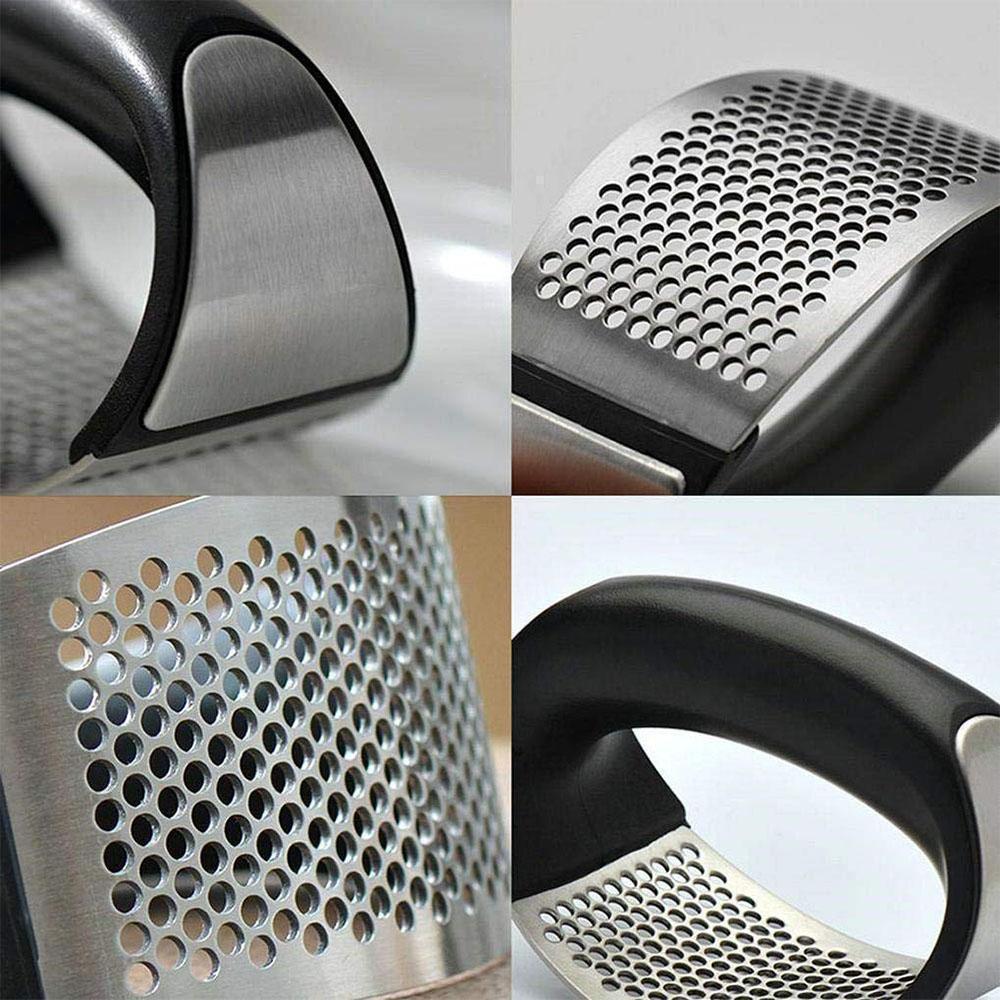 BowLift | Premium Stainless Steel Garlic Press, Garlic Press Cooking Tool